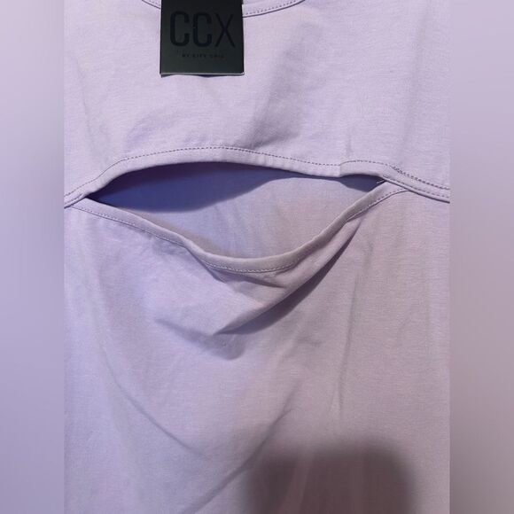 NWT CCX Relaxed Purple Short Sleeve Tee - Picture 7 of 10